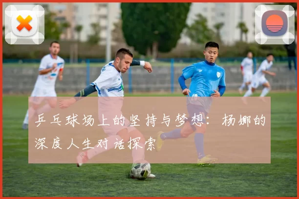 乒乓球场上的坚持与梦想：杨娜的深度人生对话探索